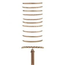 Bijuterii Femei Forever21 Twisted Bracelet Set Gold
