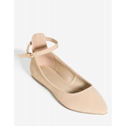 Incaltaminte Femei CheapChic Pippa-157 Here Comes Trouble Flat Nude