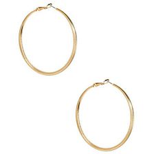 Bijuterii Femei GUESS Gold-Tone Large Textured Hoops gold