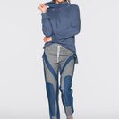 Bluză cu guler mare 