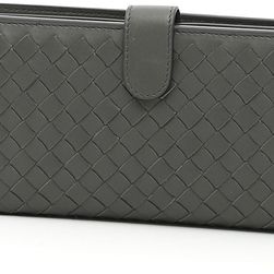 Bottega Veneta Woven Nappa Wallet N.L.GR/N.L.GR/N.L.GR