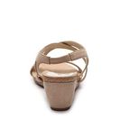 Incaltaminte Femei AK Anne Klein AK Jabari Wedge Sandal Tan
