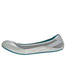 Incaltaminte Femei New Balance Womens Walking Well2Go Flat Gray with Blue Atoll amp Turquoise