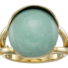 Bijuterii Femei Cole Haan Round Stone Ring GoldAmazoniteGreen
