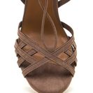 Incaltaminte Femei CheapChic Web Design Chunky Lace-up Heels Lttaupe
