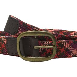 Prana Rhodes Belt Plum Red