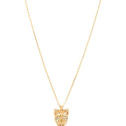 Bijuterii Femei Forever21 Owl Pendant Necklace Goldclear