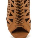 Incaltaminte Femei CheapChic Total Perfection Lace-up Chunky Heels Tan