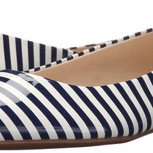 Nine West Onlee3 White/Navy Synthetic