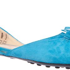 TOD'S Dorsay Smaltata Blue