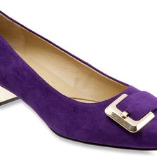 Trotters Fancy Purple Suede