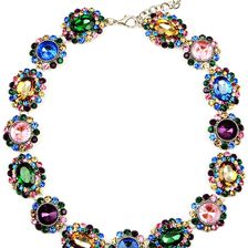 Eye Candy Los Angeles Color Collar Necklace SILVER