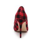 Incaltaminte Femei Mix No 6 Lill Plaid Pump BlackRed