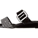 Incaltaminte Femei Walking Cradles Jada Black PatentBlack Chevon Web