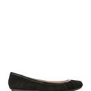 Incaltaminte Femei Jessica Simpson Black Merlie Pleated Square Toe Flats Blacksuede