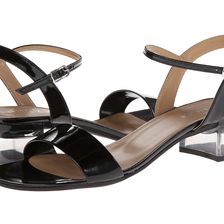 Sesto Meucci Akela Black Mag Patent/Silver Buckle