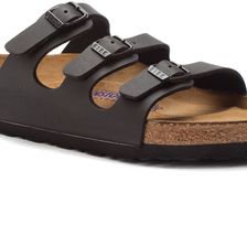 Birkenstock Florida Soft Footbed Black Birko-Flor™