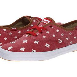 Incaltaminte Femei Keds Champion Native Dot Chili Red Twill