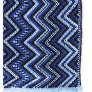 Accesorii Femei Missoni Wavy Diamond Scarf Royal Light Blue