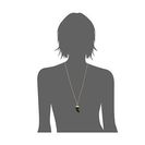 Bijuterii Femei Michael Kors Color Block Tusk Pendant Necklace GoldBlack