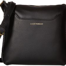 Lucky Brand Ali Top Zip Crossbody Black