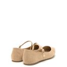 Incaltaminte Femei CheapChic Perfectly Polished Faux Suede Flats Natural