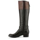 Incaltaminte Femei Unisa Torrinna Wide Calf Riding Boot BlackBrown