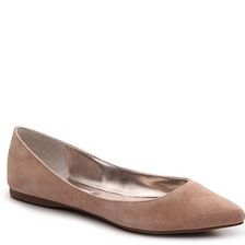 Incaltaminte Femei Steve Madden Haanna Suede Flat Nude