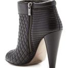 Incaltaminte Femei Kristin Cavallari by Chinese Laundry Larissa Quilted Open Toe Bootie Black