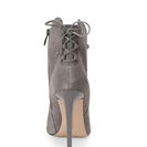 Incaltaminte Femei French Connection Volcano Grey Monay Laced-Back High Heel Ankle Boots Grey