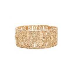 Bijuterii Femei Forever21 Filigree Stretch Bracelet Gold