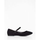 Incaltaminte Femei CheapChic Strap It To Me Flat Black