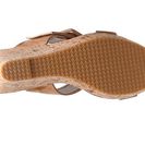 Incaltaminte Femei 2 Lips Too Too Fanesse Wedge Sandal Cognac