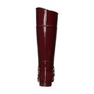 Incaltaminte Femei Michael Kors Fulton Harness Tall Rainboot Merlot Rubber