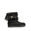 Incaltaminte Femei GUESS Adonna Faux-Suede Boots black multi fabric