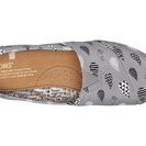 Incaltaminte Femei TOMS Print Classics Grey Canvas Raindrop Print