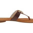 Incaltaminte Femei Michael Kors Hamilton Flat WalnutJava Vachetta