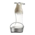 Incaltaminte Femei Stuart Weitzman Nudistplatform Silver Mini Glitter