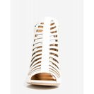 Incaltaminte Femei CheapChic Shaky Mine Or Yours Bootie White