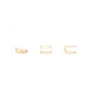 Bijuterii Femei Forever21 Caged Ring Set Gold