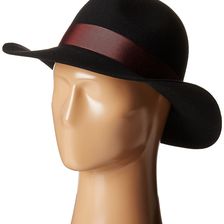Karen Kane Wide Brim Fedora Black