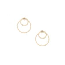 Bijuterii Femei Forever21 Cutout Circle Ear Jackets Gold