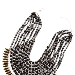 NIGHTmarket Multistrand Necklace BLACK
