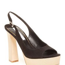 Incaltaminte Femei Diane Von Furstenberg Havana Platform Sandal BLACK