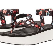 Incaltaminte Femei Teva Flatform Sandal Floral Persimmon Floral