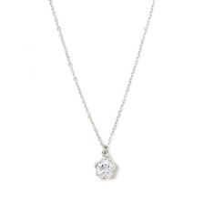 Bijuterii Femei Forever21 Flower Charm Necklace Silverclear