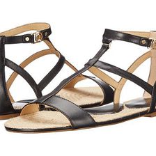 Incaltaminte Femei Michael Kors Bria Flat Sandal Black