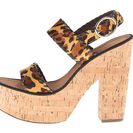 Incaltaminte Femei Diane Von Furstenberg Remy Camel Leopard Print HaircalfBlack Calf