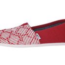 Incaltaminte Femei TOMS Woven Classics Red Woven