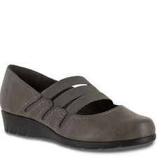 Incaltaminte Femei Easy Street Birdie Slip-On Grey Faux Leather